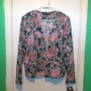 Cleo floral print light jacket